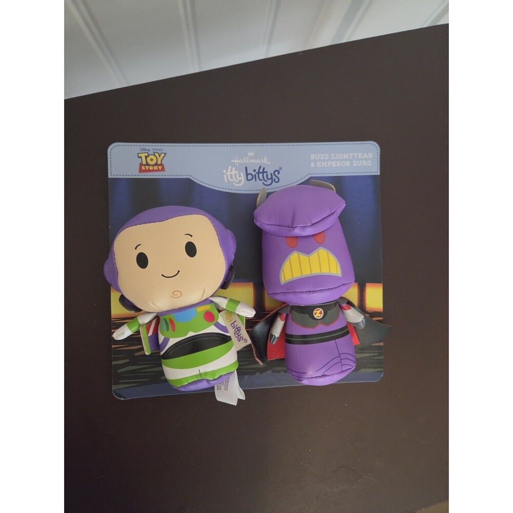 Disney Pixar Toy Story Hallmark Itty Bittys Buzz Lightyear & Emperor  Zurg NIP